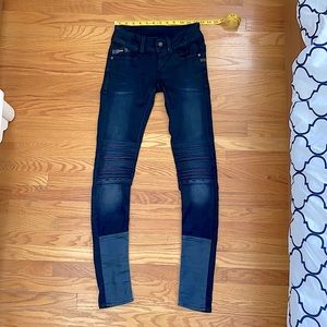 NWOT G-Star Raw Lynn Avity Skinny Moto Jeans
